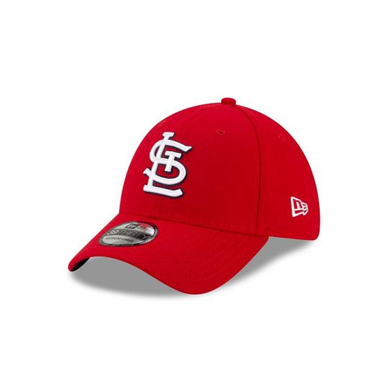 MLB St. Louis Cardinals Team Classic 39Thirty Stretch Fit (LUJ1900) - Red New Era Caps